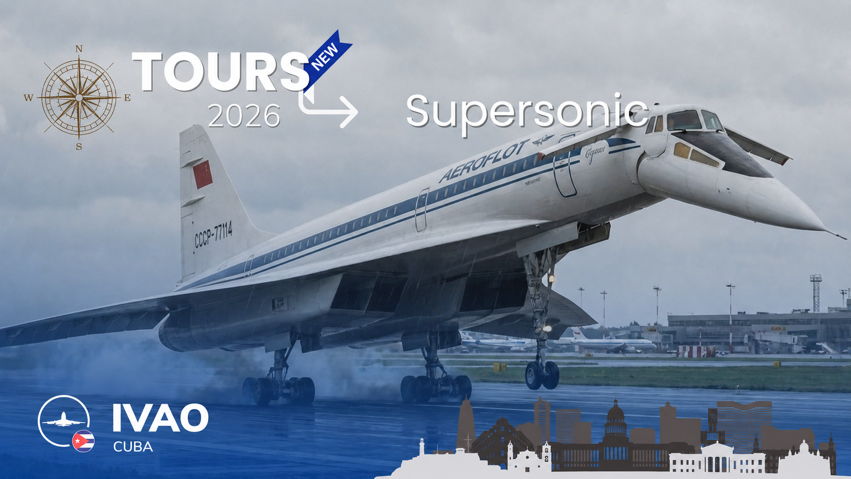 IVAO Cuba · Tour 2026 SUPERSÓNICO